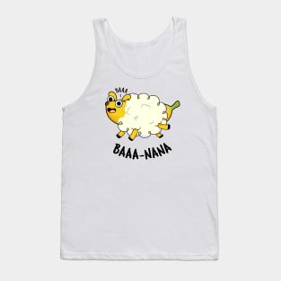 Baa-nana Funny Banana Puns Tank Top